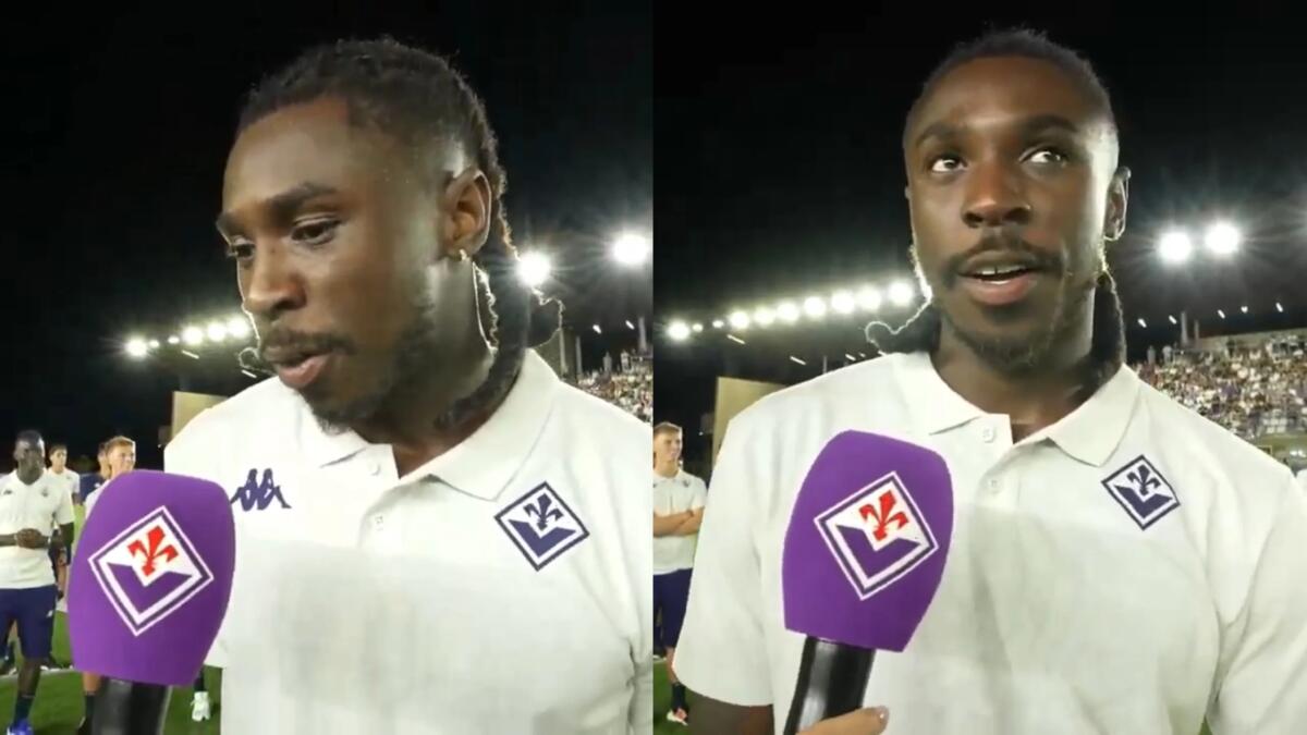Kean: "Sono davvero motivato per andare avanti, la Fiorentina mi ha aiutato. Voglio dare il meglio" - 