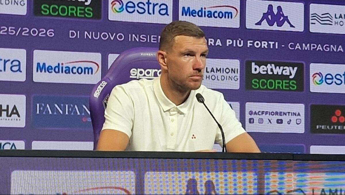 Dzeko: "Volevo solo la Fiorentina. Meglio che nessuno ci considera per la Champions. Posso dare molto" - 
