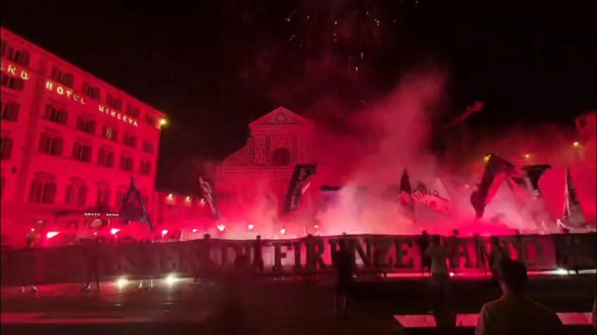 Firenze si tinge di viola: insieme a Santa Maria Novella per i 99 anni della Fiorentina - 
