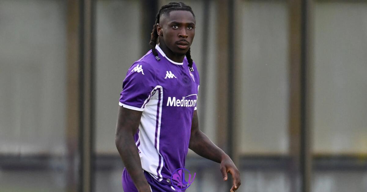 Repubblica: “Kean-Fiorentina accordo sul rinnovo a 4,5 milioni. Resta il nodo clausola” - Firenze, Viola Park, 25.07.2025, Fiorentina-Carrarese, foto Lisa Guglielmi. Copyright Labaroviola.com