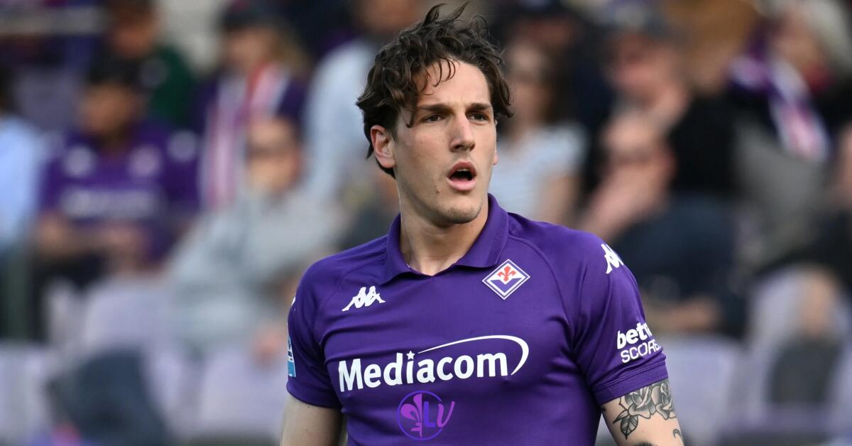 Dopo il flop alla Fiorentina Zaniolo non molla, Inler: "Si allena tantissimo, vuole dimostrare grandi cose" - Firenze, Stadio Artemio Franchi, 27.04.2025, Fiorentina-Empoli, foto Lisa Guglielmi. Copyright Labaroviola.com