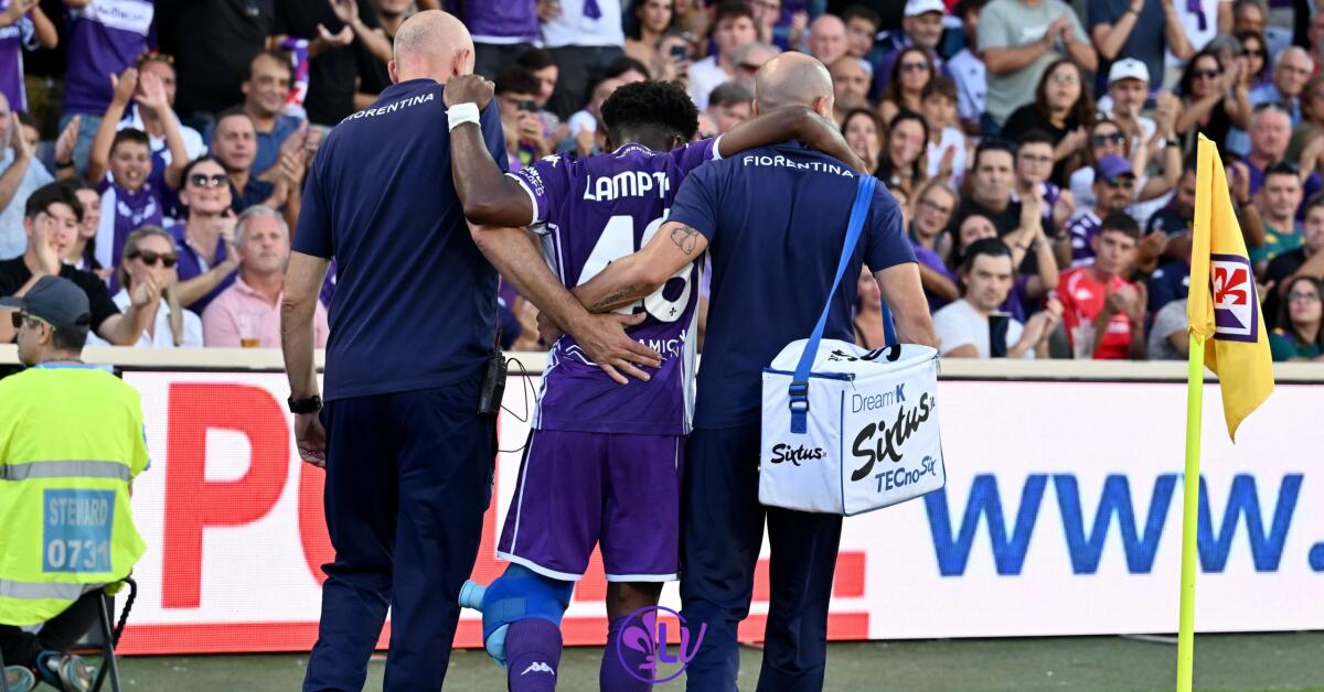 Lamptey si fa male dopo 20 minuti e lascia il campo accompagnato a da 2 preparatori - 