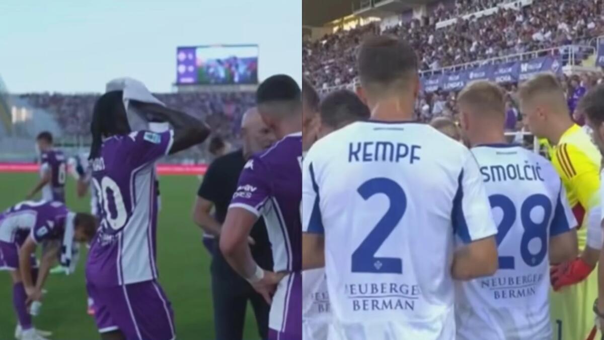 Dazn mette in imbarazzo Pioli, mostra le immagini: "Fabregas ascoltato da tutti, alla Fiorentina tutti per conto loro" - 
