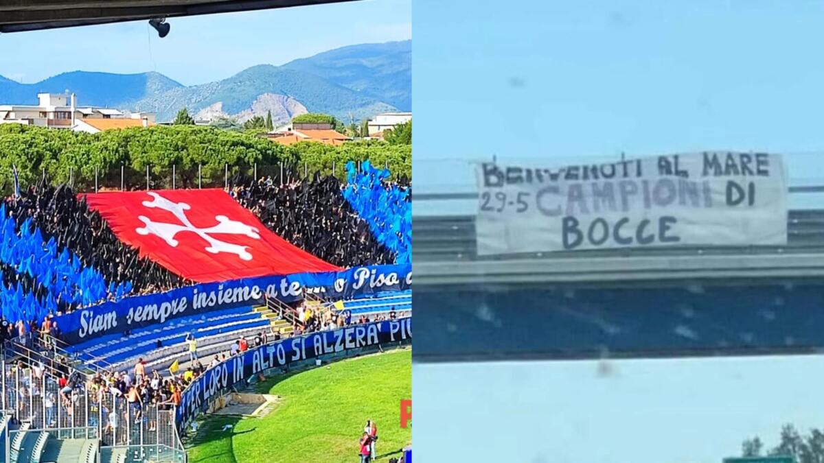 A Pisa sarà una battaglia: i pisani aspettano il derby da 30 anni, anche in B cori contro la Fiorentina - 