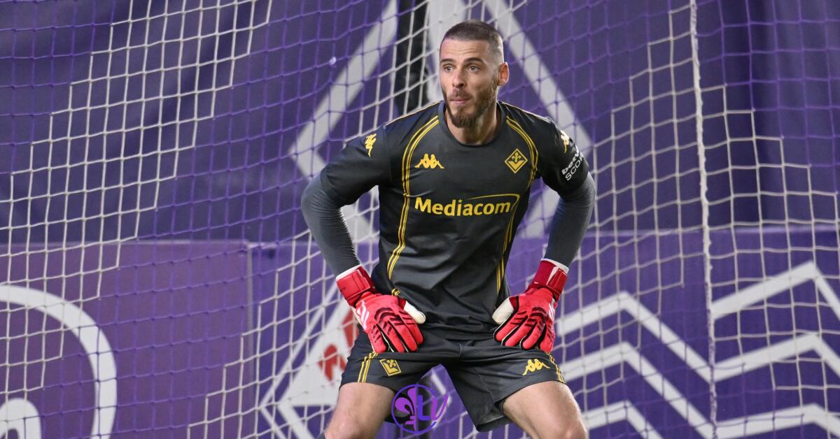 De Gea è il portiere più pagato della Serie A, è già il secondo con più parate del campionato - Firenze, Viola Park, 25.07.2025, Fiorentina-Carrarese, foto Lisa Guglielmi. Copyright Labaroviola.com