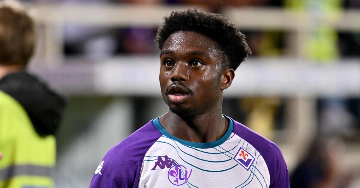 Nazione: “Lamptey 'The Rocket' da 36 km/h. Velocità devastante e grande cuore per la beneficenza” - Firenze, Stadio Franchi, 17.09.2025, Fiorentina-Napoli, foto Lisa Guglielmi. Copyright Labaroviola.com