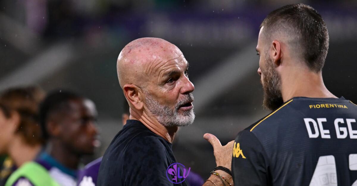 Gazzetta dello Sport: Pioli cambia. Rimandati Comuzzo, Fagioli e Dzeko. Dentro Pablo Marì, Nicolussi e Fazzini - Firenze, Stadio Franchi, 17.09.2025, Fiorentina-Napoli, foto Lisa Guglielmi. Copyright Labaroviola.com