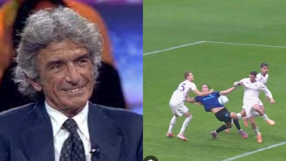 Cesari: "Comuzzo fa una follia, è un tentativo di strangolamento ed era un rigore molto evidente" - 