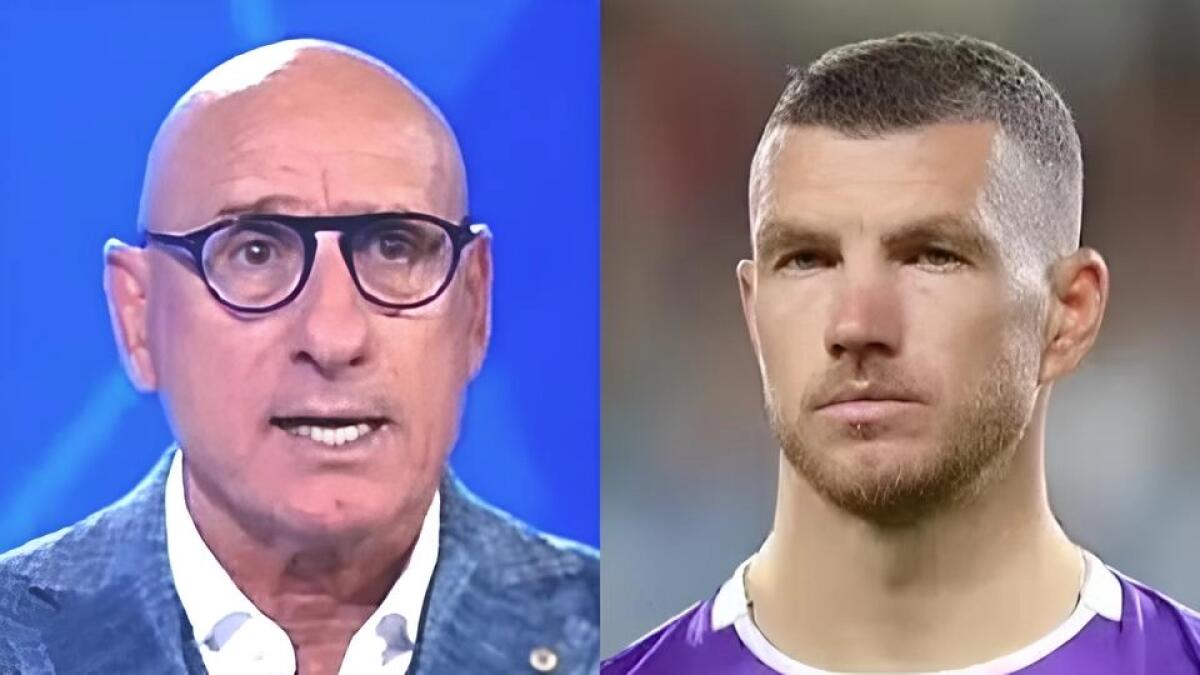 Graziani punge Dzeko: “Pioli ha ragione, certe cose si risolvono in privato nello spogliatoio” - 