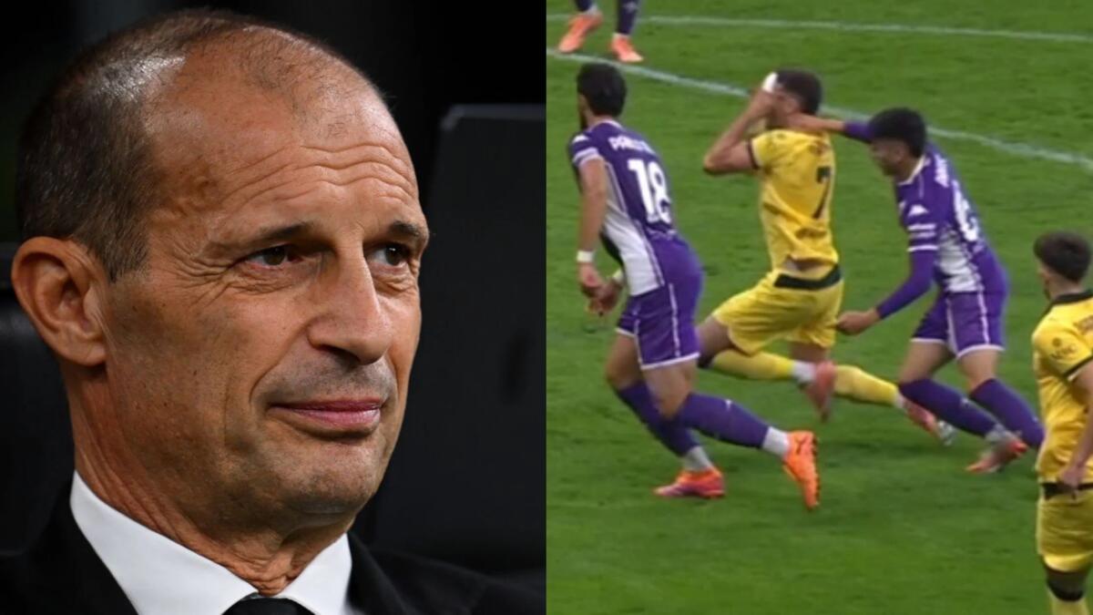 Allegri sul rigore di Gimenez: "Se ce lo danno contro ci arrabbiamo, a favore siamo contenti" - 