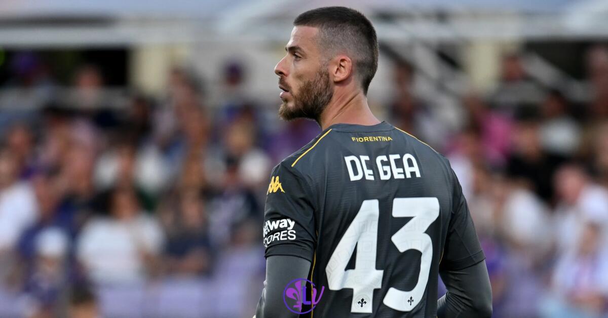 De Gea è il portiere più efficace d'Europa: 0,68 goal evitati a partita, nessuno come lui - Firenze, Stadio Franchi, 21.09.2025, Fiorentina-Como, foto Lisa Guglielmi. Copyright Labaroviola.com