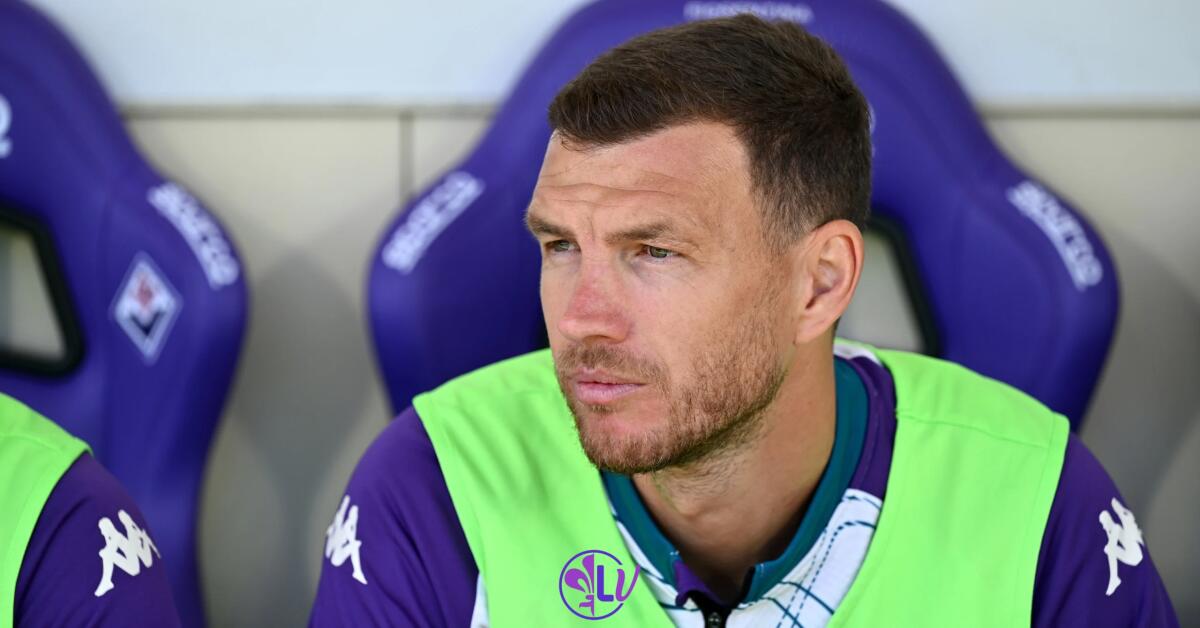 Ancora poco Dzeko, come farlo giocare in questa Fiorentina? - Firenze, Stadio Franchi, 05.10.2025, Fiorentina-Napoli, foto Lisa Guglielmi. Copyright Labaroviola.com
