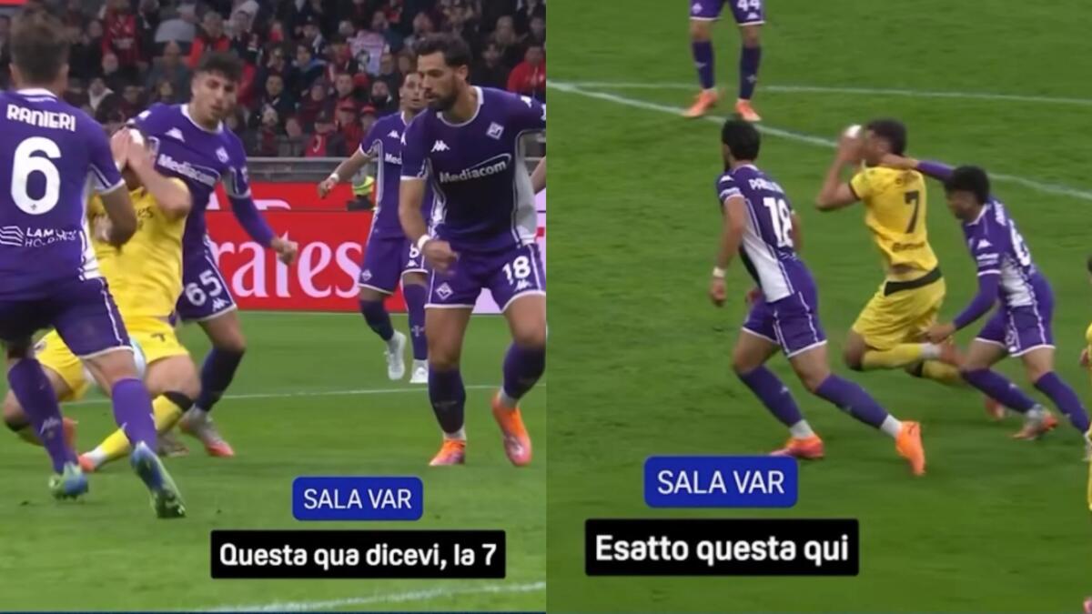 Svelato l'audio Var di Milan-Fiorentina sul rigore di Gimenez: "Non avrebbe dovuto essere chiamato al monitor" - 