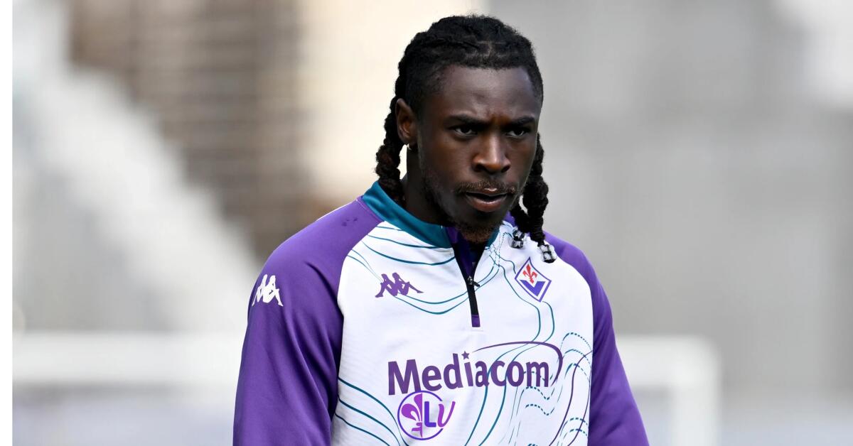 Corriere dello Sport: "Terapie specifiche per Kean. L'obiettivo è bruciare le tappe. Bologna nel mirino" - Firenze, Stadio Franchi, 05.10.2025, Fiorentina-Napoli, foto Lisa Guglielmi. Copyright Labaroviola.com