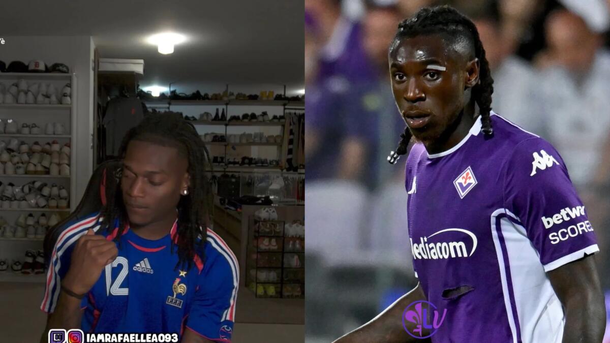 Leao canta le canzoni di Kean in live, poi la battuta: "Metto la sua musica così domenica fa goal" - 