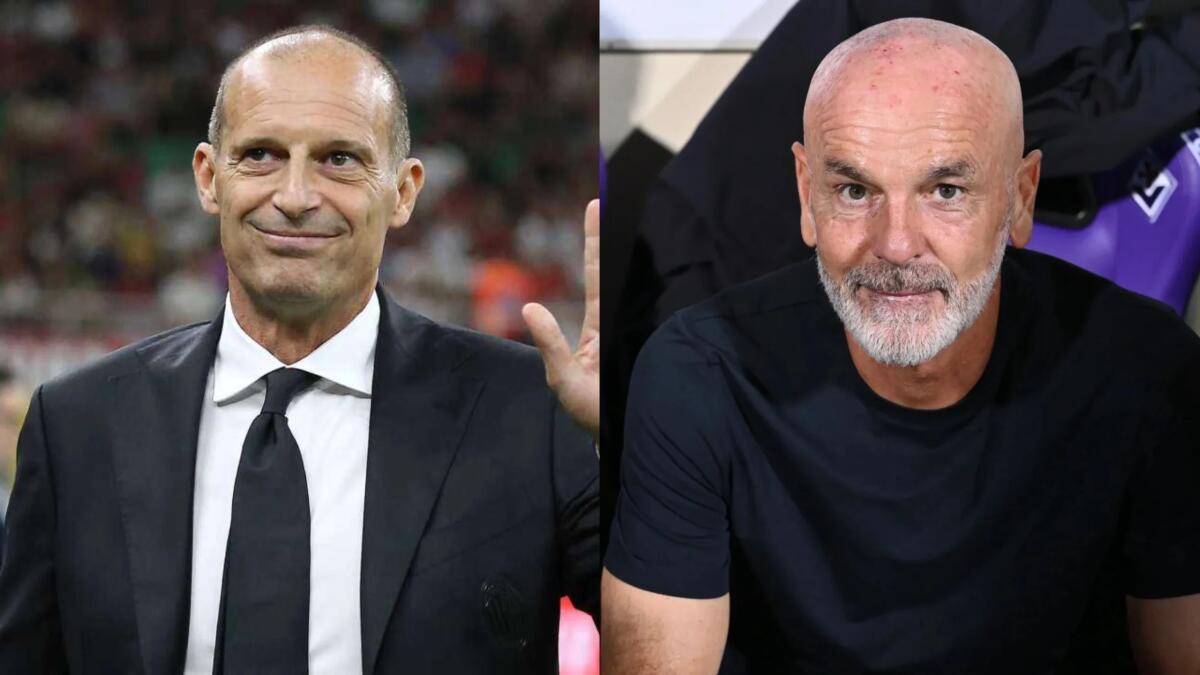 Allegri su Pioli: "Al Milan ha vinto e non è mai banale, sono sicuro che farà bene alla Fiorentina" - 