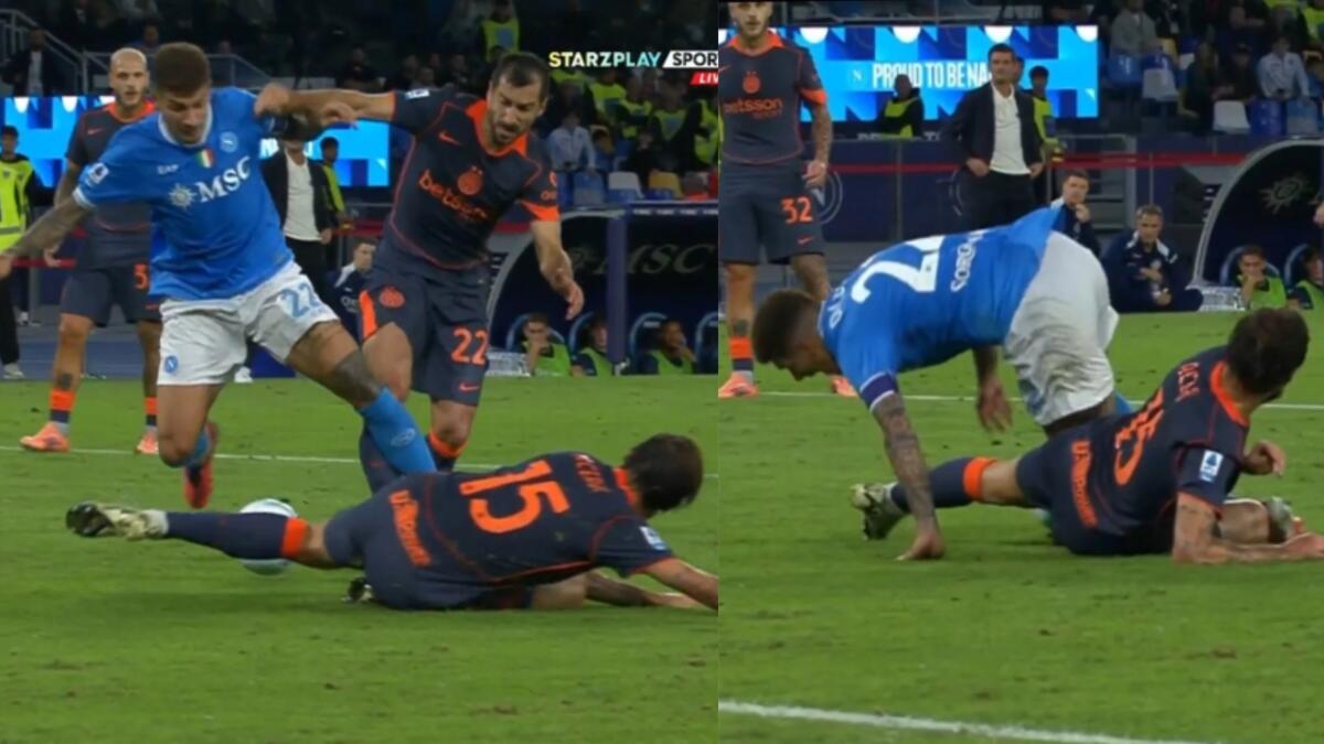 Il rigore dato al Napoli è una vergogna, ennesima prova che gli arbitri sono scarsi e sbagliano (troppo) - 