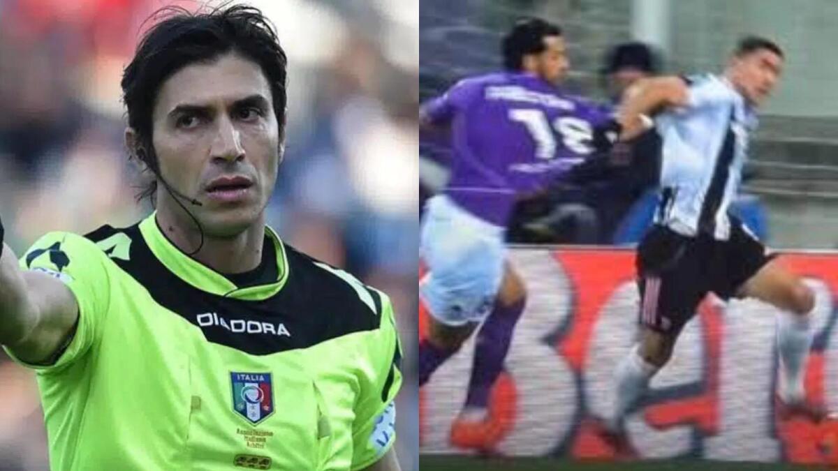 Calvarese sicuro :"È Vlahovic che trattiene Marì per prendere il vantaggio. Giusta la revoca del rigore" - 