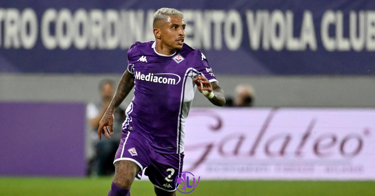 Dodo torna ad allenarsi in gruppo in vista della partita con l'Atalanta, Vanoli sorride - Firenze, Stadio Franchi, 21.09.2025, Fiorentina-Como, foto Lisa Guglielmi. Copyright Labaroviola.com