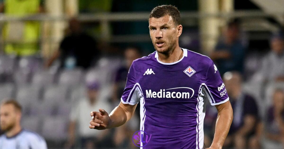 PAGELLE FIORENTINA: DZEKO IMPRESENTABILE, NDOUR SPAESATO. COMUZZO SALVA SU JOVIC - Firenze, Stadio Franchi, 21.09.2025, Fiorentina-Como, foto Lisa Guglielmi. Copyright Labaroviola.com