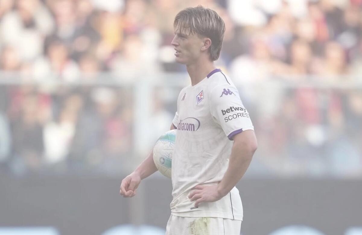 Notte fonda per la Fiorentina, l’Atalanta vince 2-0. Viola a -4 dal Pisa terzultimo - Gudmundsson (Fonte Foto: ACF Fiorentina)