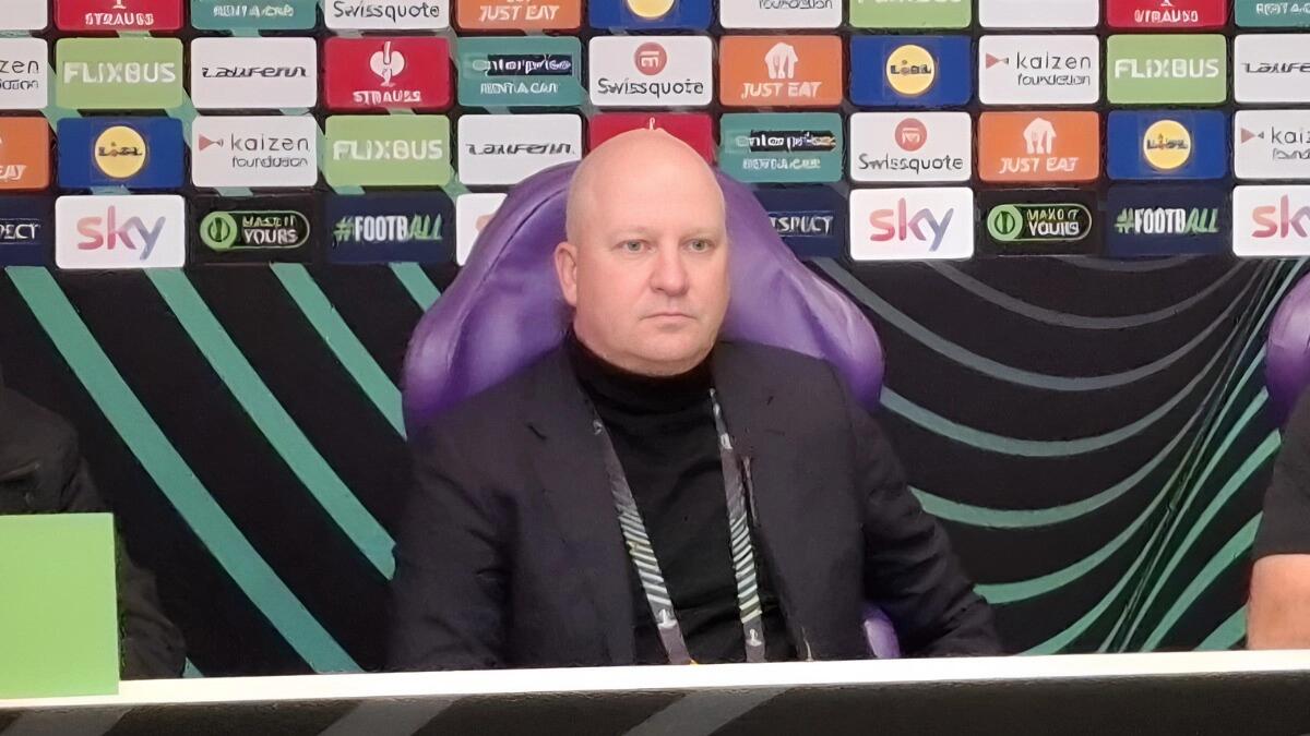 Nikolic (All.AEK): "È la prima volta che l'AEK batte una squadra italiana fuori casa, sono orgoglioso" - 