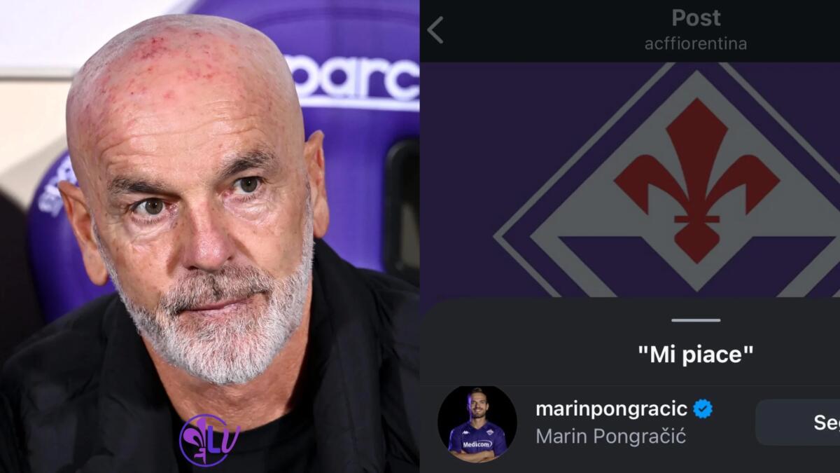 La Fiorentina annuncia sui social l'esonero di Pioli: tra i mi piace c'è anche quello di Pongracic - 