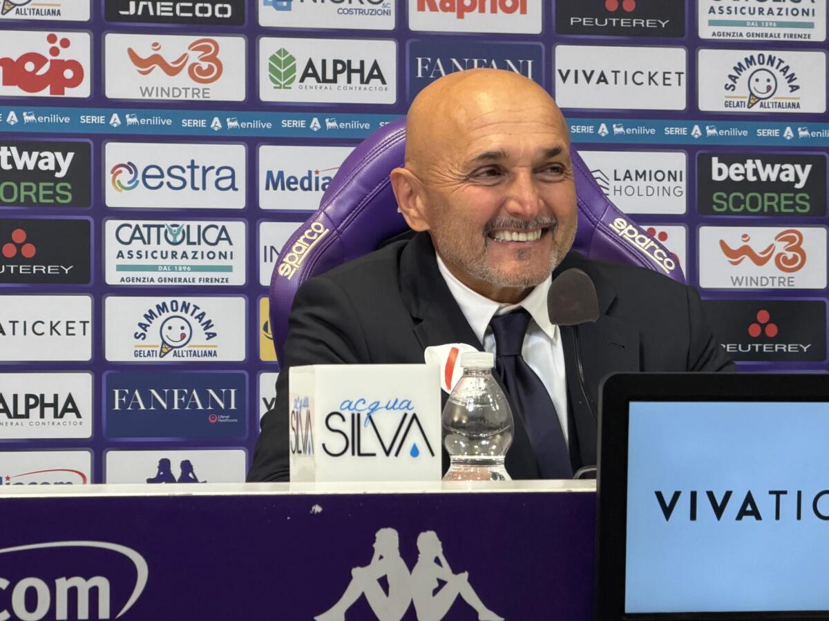 Spalletti: "La Fiorentina ha voglia di reagire. Vanoli sa dargli sicuramente una carica emotiva" - 