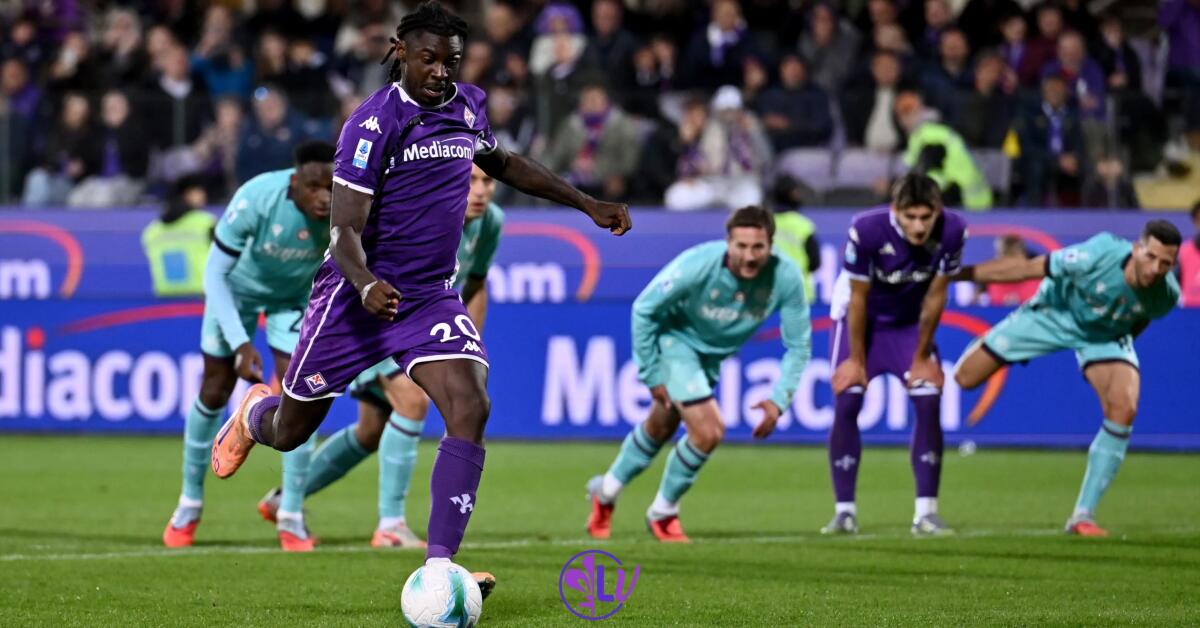 Dalla Spagna: "Il Barcellona ha incontrato il procuratore di Kean, incontro informale senza pretese" - Firenze, Stadio Franchi, 26.10.2025, Fiorentina-Bologna, foto Lisa Guglielmi. Copyright Labaroviola.com