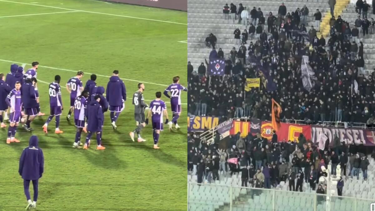Fiorentina contestata dalla curva dopo l'ennesima prestazione oscena: "Tirate fuori le palle" - 