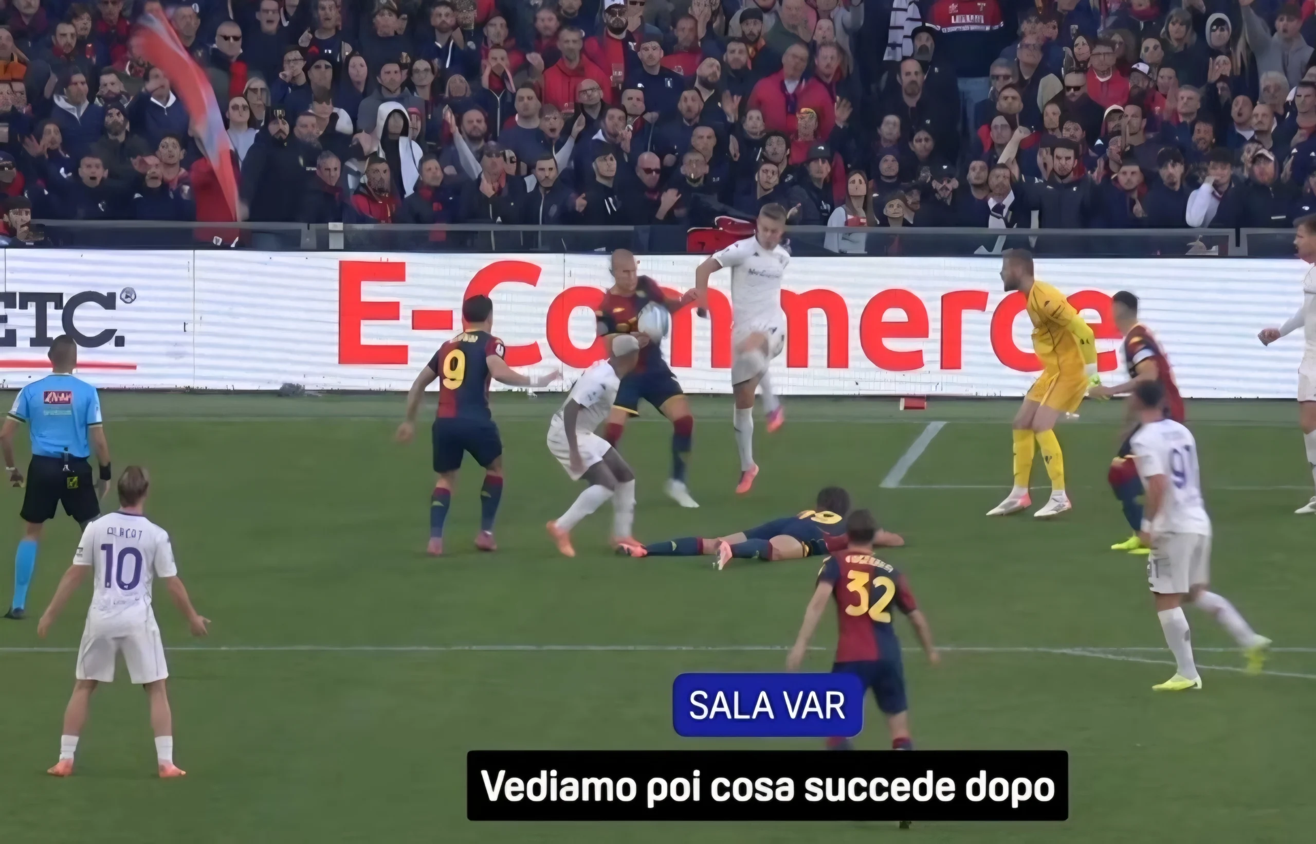 Open Var rivela: "Assist di mano di Ostigard per Colombo". Ma per Rocchi e il Var non c'è nulla