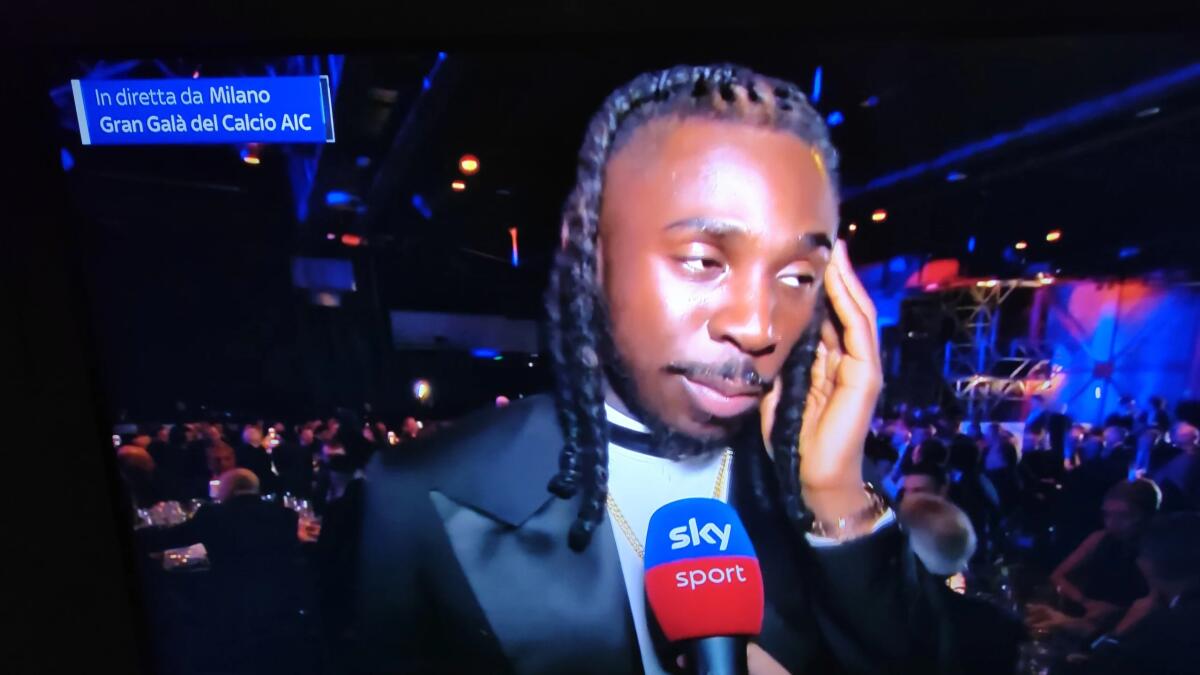 Kean al Gran Galà del Calcio: “Siamo in un momento complicato, ma ne usciremo” - 