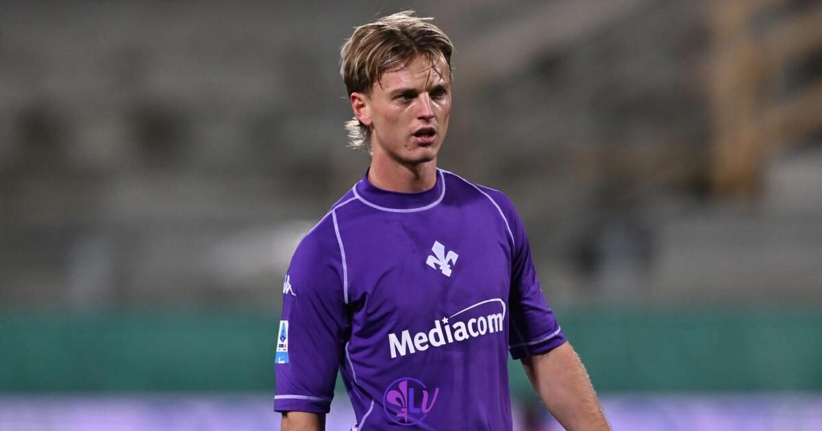 Nazione: “Fiorentina risvegliata con Gud, entra e decide con il gol del 2-1” - Firenze, Stadio Franchi, 22.11.2025, Fiorentina-Juventus, foto Lisa Guglielmi. Copyright Labaroviola.com
