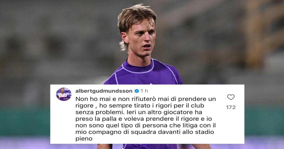 Gudmundsson: "Volevo tirare il rigore, ma un compagno ha preso la palla. Io non sono uno che litiga" - 