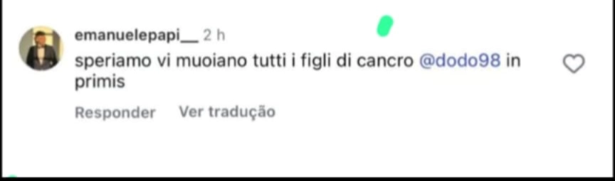 Minaccie di morte ai figli di Dodo, la moglie del calciatore denuncia pubblicamente le offese sui social