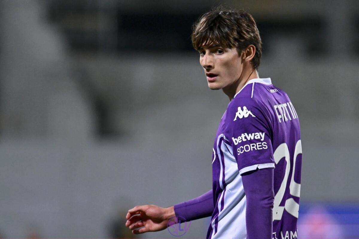 Gazzetta sicura: "Fortini destinato a rientrare nella trattativa per Baldanzi alla Fiorentina" - Firenze, Stadio Franchi, 21.12.2025, Fiorentina-Udinese, foto Lisa Guglielmi. Copyright Labaroviola.com