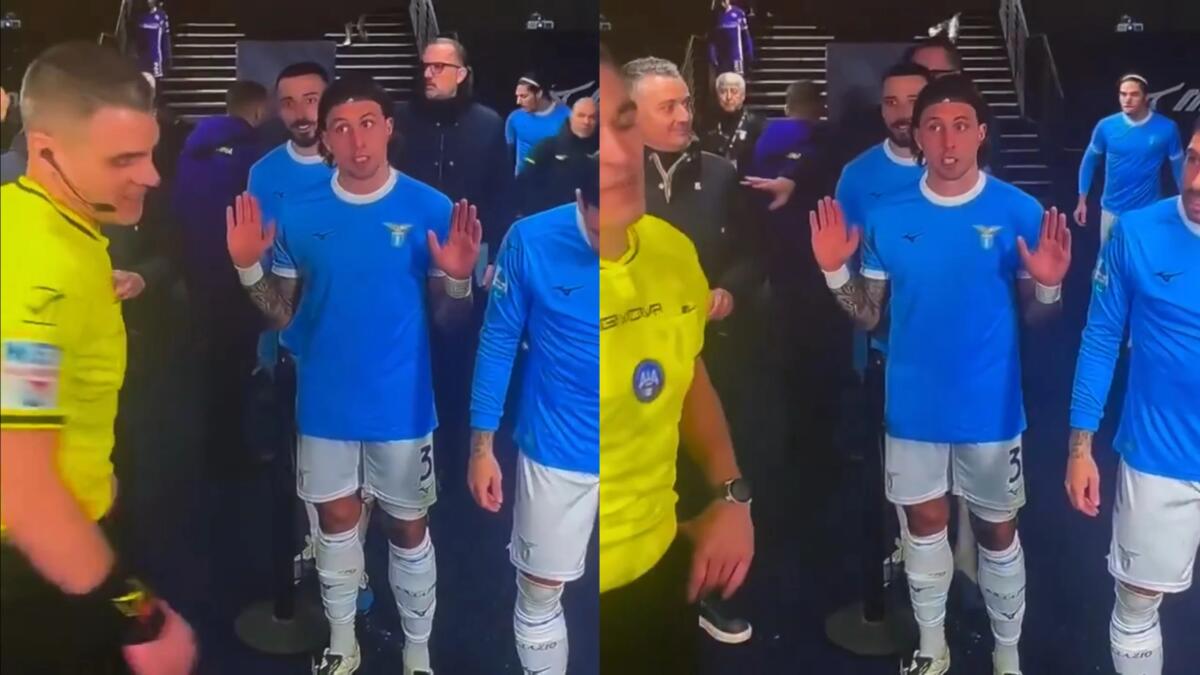 Scontro Pellegrini-Sozza nel tunnel: "Fermatevi, è imbarazzante." L'arbitro replica: "Fermatevi voi" - 