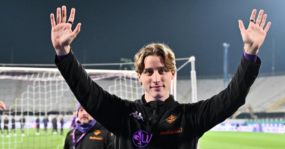 Il cuore più forte della paura, Bove saluta l'Italia e riparte dal Watford in Championship - Firenze, Stadio Artemio Franchi, 06.02.2025, Fiorentina-Inter, foto Lisa Guglielmi. Copyright Labaroviola.com