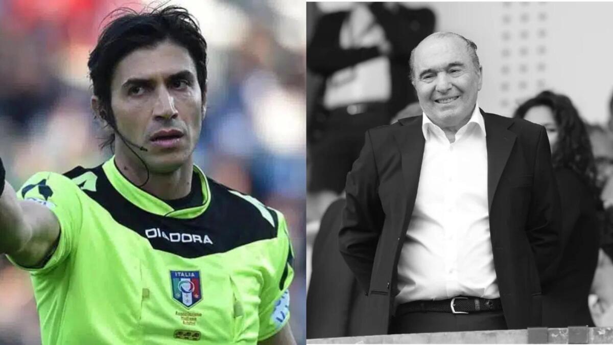 Calvarese ricorda Commisso: "Un presidente vulcanico ma sempre corretto con noi arbitri" - 