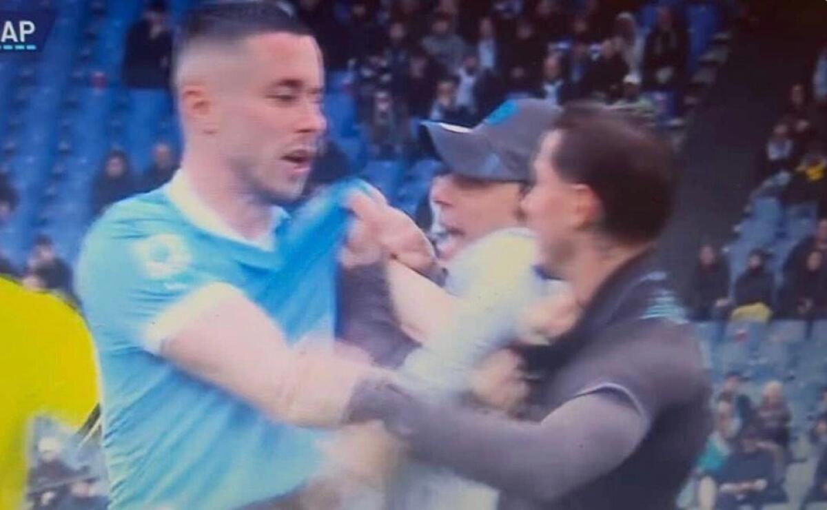 Marusic espulso nel finale per rissa: salterà la prossima sfida mercoledì contro la Fiorentina - 