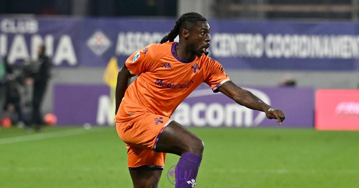 Corriere fiorentino: "Kean unico assente dal ritiro: attacco viola in dubbio contro la Cremonese" - Firenze, Stadio Franchi, 05.12.2025, Fiorentina-Udinese, foto Lisa Guglielmi. Copyright Labaroviola.com