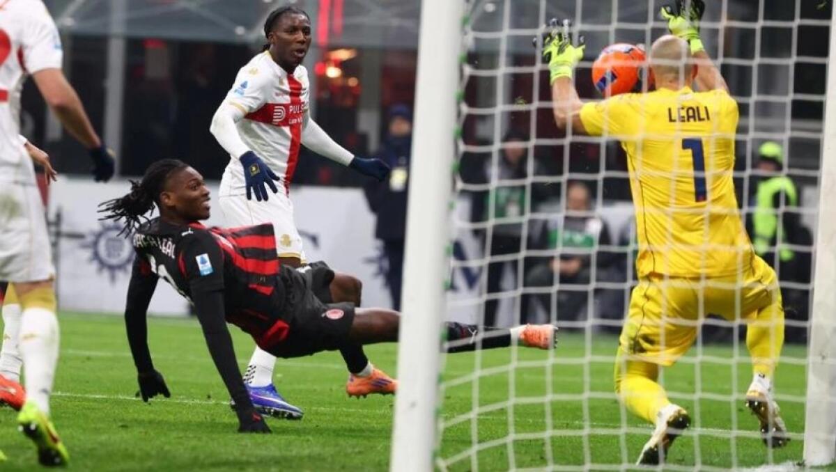 Il Genoa sfiora l'impresa ma strappa un pareggio con il Milan, Stanciu sbaglia un rigore al 97' - 