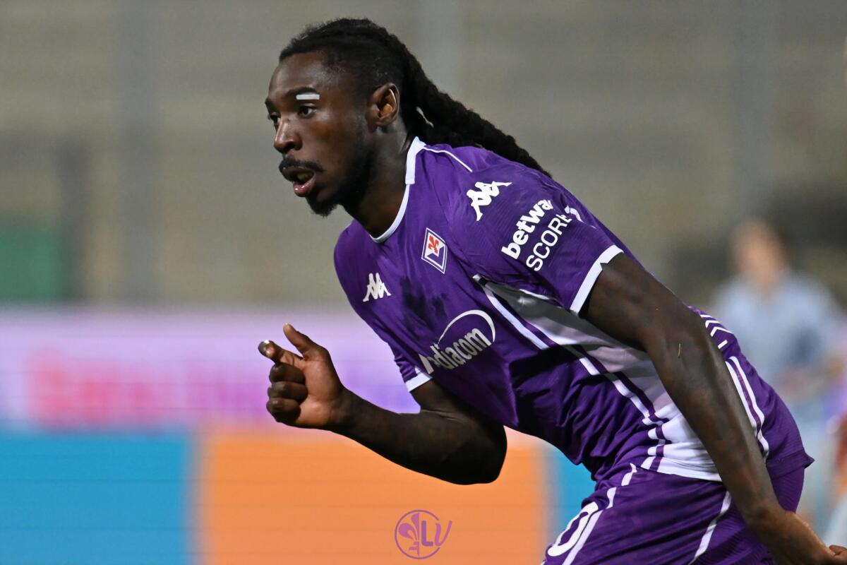 La Fiorentina smentisce: "Kean fuori per un problema alla caviglia, altre notizie sono vergognosamente inventate" - Firenze, Stadio Franchi, 21.12.2025, Fiorentina-Udinese, foto Lisa Guglielmi. Copyright Labaroviola.com
