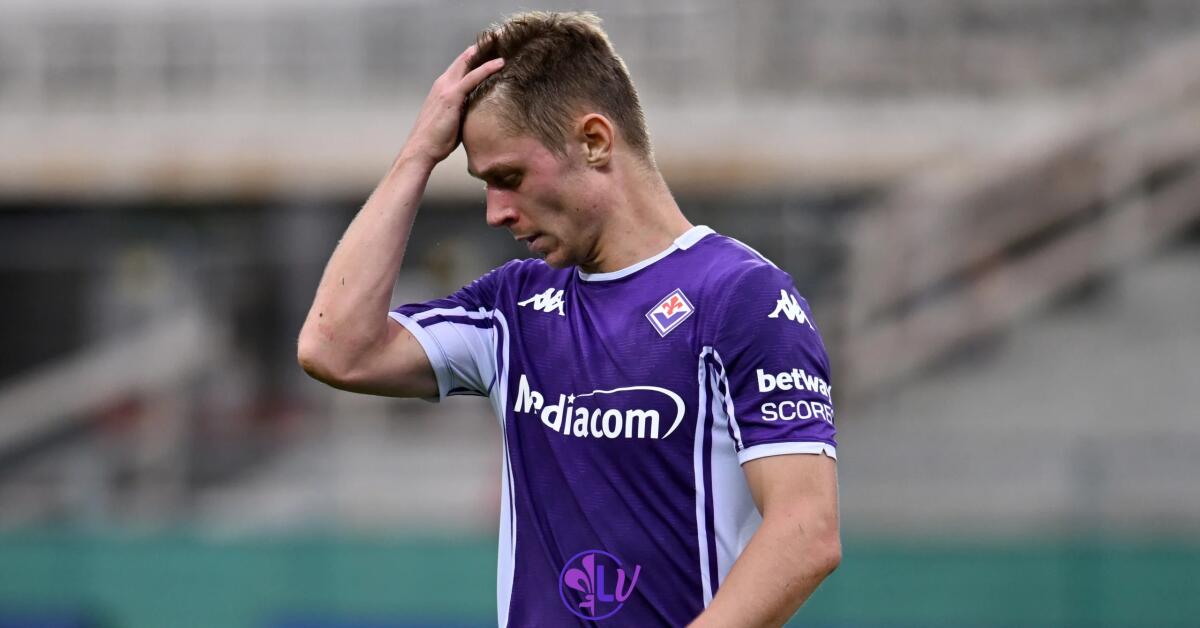 Nazione: “Nicolussi Caviglia-Fiorentina avventura al capolinea. Parma in trattativa con il Venezia” - Firenze, Stadio Franchi, 02.10.2025, Fiorentina-Lecce, foto Lisa Guglielmi. Copyright Labaroviola.com