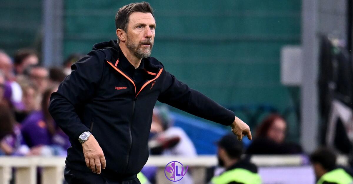Di Francesco: "La Fiorentina ha dimostrato di avere potenzialità, è un'anomalia vederla in quella zona" - Firenze, Stadio Franchi, 02.10.2025, Fiorentina-Lecce, foto Lisa Guglielmi. Copyright Labaroviola.com