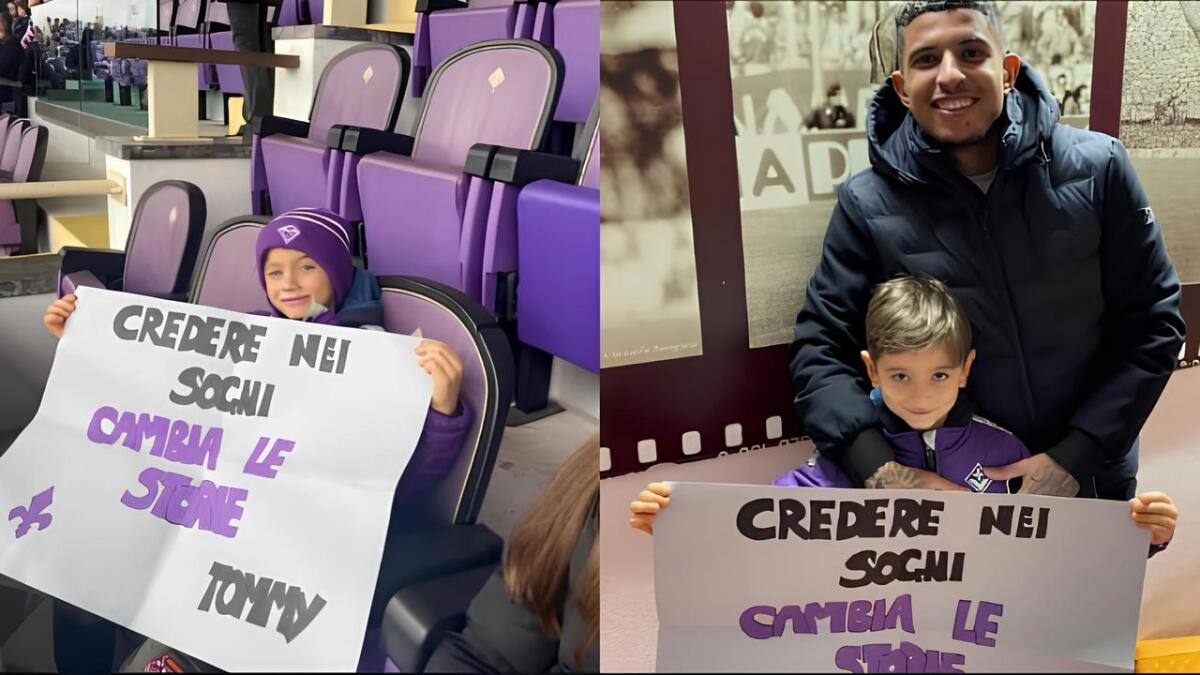 La mamma di Tommy: "Grazie Fiorentina. I sogni diventano realtà, orgogliosi di far parte della famiglia Viola" - 