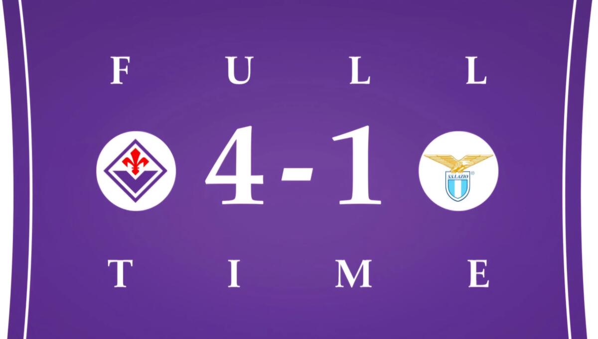 Primavera: Fiorentina cala il poker alla Lazio e torna di nuovo capolista del campionato in attesa di Roma e Parma - 