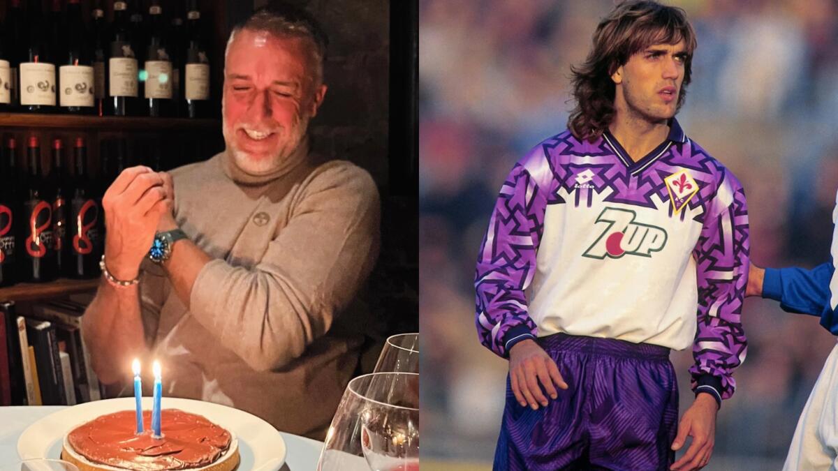 Batistuta torna a Firenze per festeggiare il compleanno: a cena con gli amici per i 57 anni - 