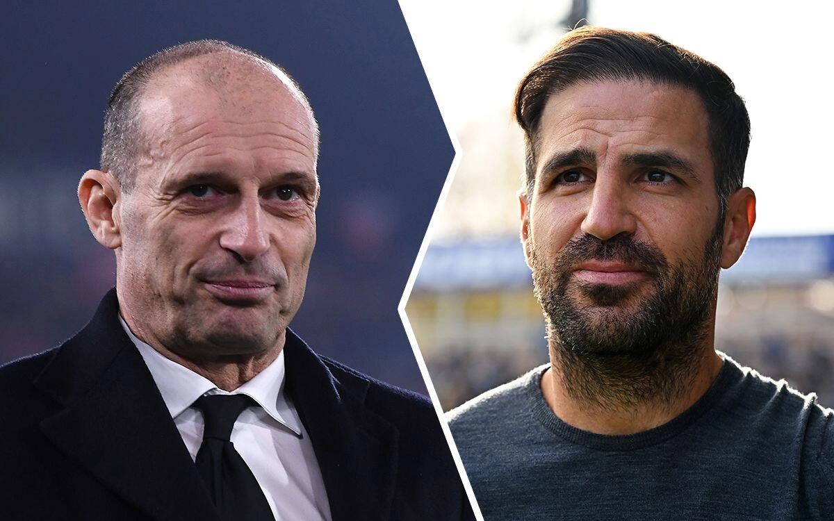 Allegri furibondo contro Fabregas, lite e urla: "Sei un cogli*ne, hai iniziato ora ad allenare" - 