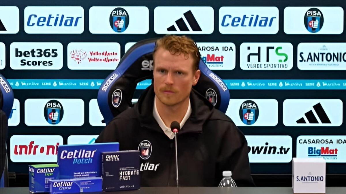 Hiljemark: "Non guardo la classifica, a Firenze voglio solo la vittoria. Il Pisa è pronto a combattere" - 
